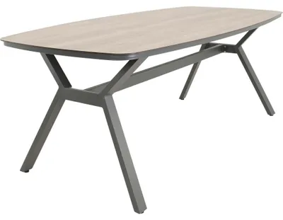 Produktbild von Lesli Living - Gartentisch Odense - Grau - 200x100cm