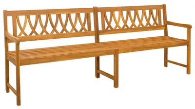 Obrázek produktu pro Venkovní lavice Přírodní 220 x 55,5 x 90 cm