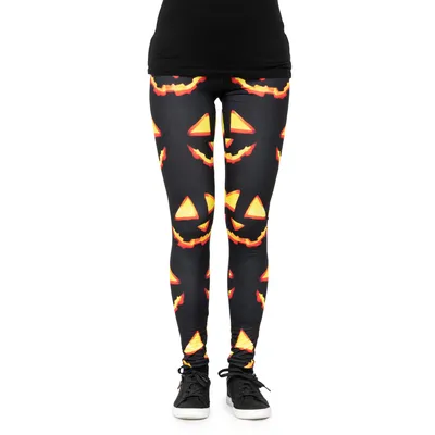 Produktbild von cosey - Halloween-Line Leggings (Einheitsgröße) - Design Kürbis