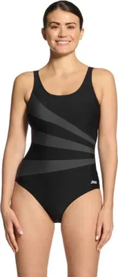 Produktbild von Zoggs Sandon Scoopback E Plus Badeanzug Schwarz 44 Damen Schwarz 44
