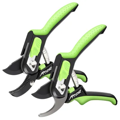 Image de Lot de 2 lames de cisaille pour élagage, avec des lames en acier SK5
