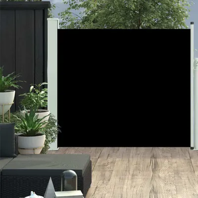 Imagen del producto de Maison Exclusive - Toldo lateral extensible, 100 x 314 cm, color