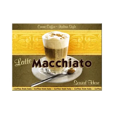 Zdjęcie produktu dla Magnes Na Lodówkę Latte Macchiato
