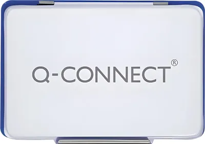 Image de Q-Connect® KF25209 Tampon encreur métallique taille 2 - bleu