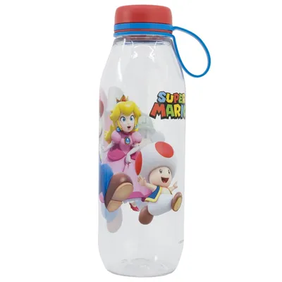 Zdjęcie produktu dla BUTELKA Bidon ECOZEN na wodę ADVENTURE 650ml SUPER MARIO