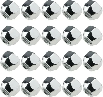 Immagine prodotto di Dadi ruota aperta Dadi M12x1,5 con collare conico SW21 argento