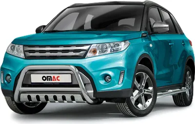 Image de Pare-Buffle Avant Pour Suzuki Vitara 2015-2018 en Acier Inox Argent