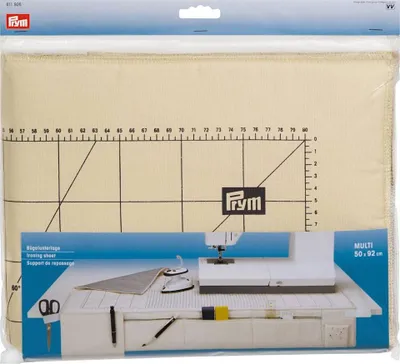 Zdjęcie produktu dla Mata do prasowania multi z kieszeniami, pokrowiec na deskę do prasowania, 50 x 92 cm