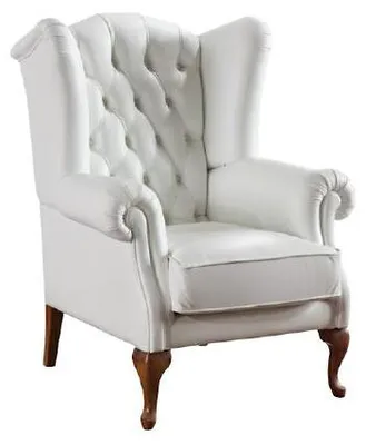 Obrázok produktu pre Chesterfield Sessel Vollleder Klassische Fernsehsessel Ohrensessel CL-FOTEL
