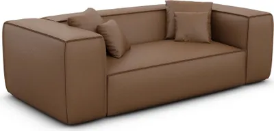 Produktbild von Echtleder 2-Sitzer Couch Arelia Braun