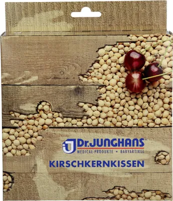 Produktbild von DR. JUNGHANS Kirschkernkissen 17 x 17 cm für die Mikrowelle, 1 St. Wärmekissen