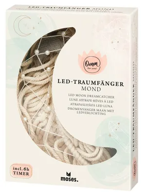 Produktbild von moses Omm for you LED-Traumfänger Mond