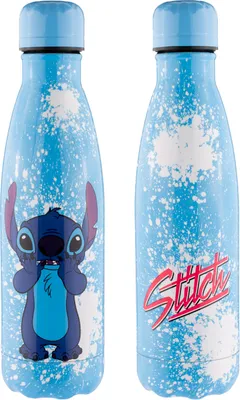 Produktbild von Stitch Water Bottle Himmelblau I Stitch Wasserflasche | Trinkflasche  500ml