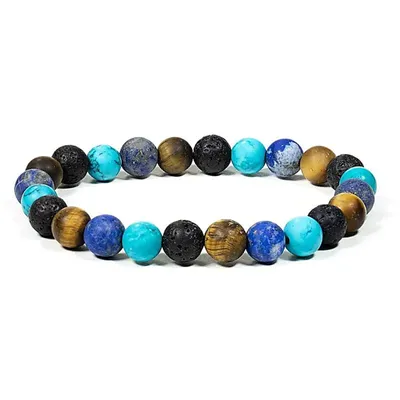 Image de Bracelet Multistone - 8 Mm Paquet De 2 Pièces