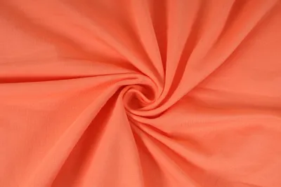 Obrázek produktu pro Elastická teplákovina nepočesaná, meruňková, látky, metráž, šíře 175cm / 50cm