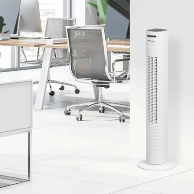 Obrázok produktu pre Bestron AFT770WRC, Vertikálny domáci ventilátor, Biela, Podlaha, AC, 35 W, 2,3 kg