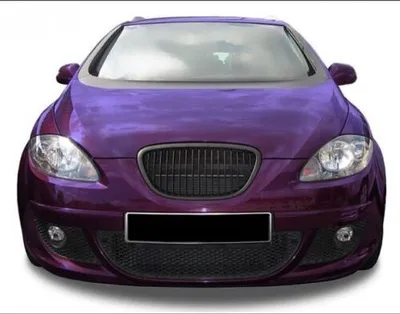 Immagine prodotto di Griglia del radiatore griglia sportiva nera senza emblema per Seat Leon II 1P Altea 5P Toledo