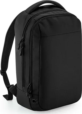 Produktbild von BagBase BG545 | Athleisure Sports Backpack - Farbe: Black/Black - Größe: 30 x 50 x 18 cm