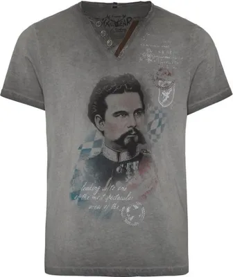 Produktbild von Trachtenshirt Almont grau M