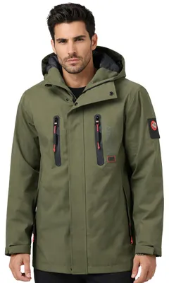 Produktbild von Geographical Norway Herren AYOUBE Jacke Olive Größe S SZ2206H/GN-KAKI