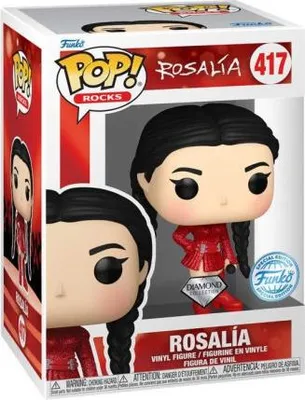 Image de Figurine Funko POP Rosalia 417 Rosalía Diamond Special Edition Brokatowa