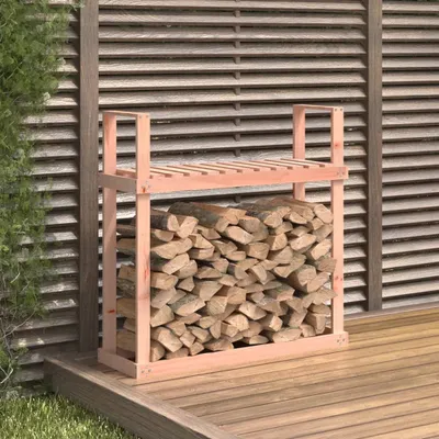 Produktbild von The Living Store Kaminholzregal 110x35x108,5 cm Massivholz Douglasie