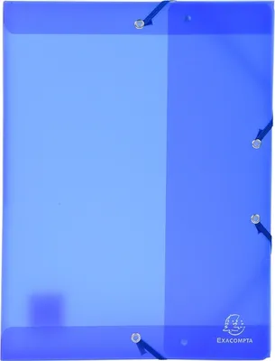 Produktbild von Sammelbox Chromaline A4 25mm PP blau Packung mit 4 Stück