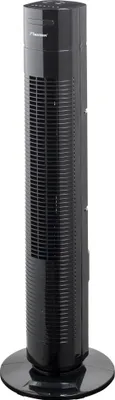 Produktbild von Bestron Turmventilator mit Schwenkfunktion, Timer und Fernbedienung, Höhe: 78 cm, Summer Breeze, 35 Watt, Schwarz