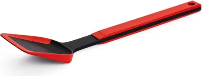 Productafbeelding van Pannenspatel met flexibele siliconen lip, 32 cm lang, hittebestendig tot 220°