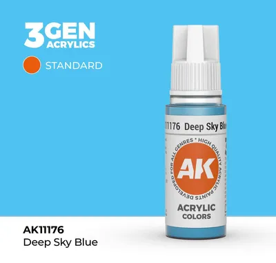 Obrázok produktu pre AK Interactive 3GEN Deep Sky Blue 17ml