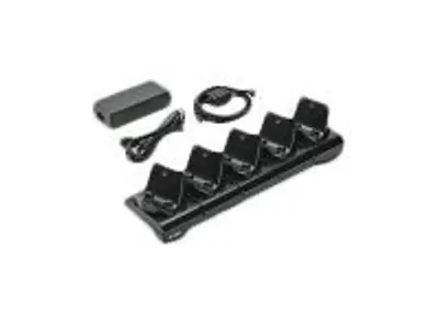 Produktbild von ZEBRA 5 SLOT PRINT CRADLE PSUundEU C