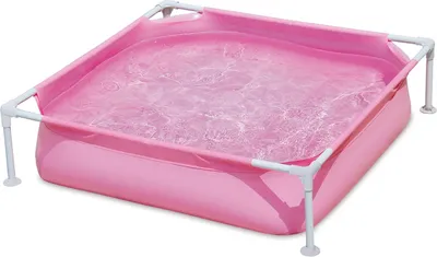 Produktbild von Summer Waves Pool Aufstellpool rosa 122x122x30 cm für Kinder