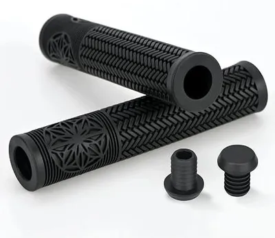 Zdjęcie produktu dla Uchwyty rowerowe mtb 160 mm antypoślizgowe gumowe do kierownicy