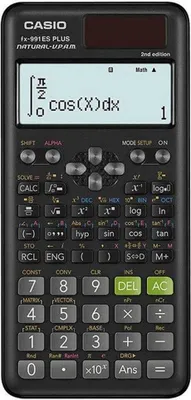 Produktbild von Casio Fx 991es Plus Wissenschaftlicher Taschenrechner Silber  Silber One Size