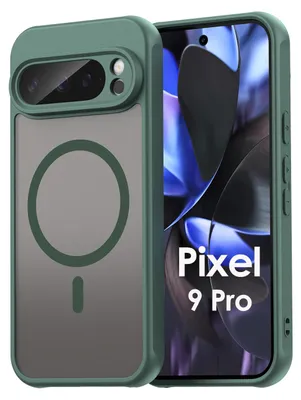 Produktbild von Handyhülle für Google Pixel 9 Pro Matt Case Schutzhülle Kratzfest Passgenau Grün