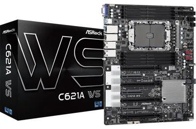 Immagine prodotto di ASRock C621A WS - 90-MXBGU0-A0UAYZ