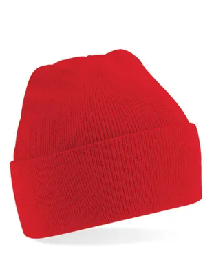 Image de Original Cuffed Beanie Bonnet d'hiver - Couleur : Classic Red - Taille : One Size