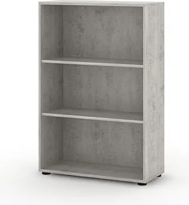 Produktbild von Leporano - Bücherregal, 79x34x118h cm Weiß, 4 Regale