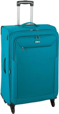 Produktbild von d&n Travel Line 6804 Reisekoffer Trolley 76 cm, erweiterbar, 4 x 360°-Rollen, Volumen 98 l, Farbe Türkis