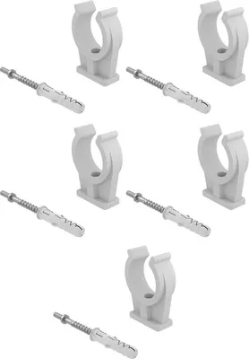 Produktbild von 28 mm Rohrhalter - 5er Set