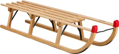 Produktbild von Holzschlitten Davos Traditional Länge 90 cm