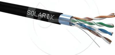 Productafbeelding van SXKD-5E-FTP-PE - Solarix voor buitengebruik, 100 meter per doos, Fca