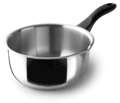 Image de Casserole droite Lacor Garinox, acier inoxydable, 0,5 litre, compatible induction, Ø 12 cm