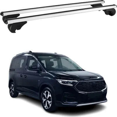 Immagine prodotto di Dachträger Grundtäger für Ford Tourneo Connect 2021-2025 75kg Alu Silber 2 tlg