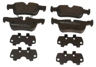 Produktbild von TRISCAN 8110 11062 Bremsbeläge Satz Hinten Bremsklötze für BMW 1 Schrägheck (F40) X1 (F48) 2 Active Tourer (F45) 2 Gran Tourer (F46) für MINI