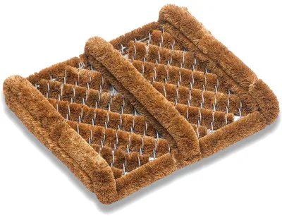 Image de Tapis de coco naturel comme tapis de propreté extérieur