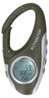 Produktbild von Digitaler Höhenmesser, Barometer, multifunktionales ABS-Gehäuse, Hintergrundbeleuchtung, Höhe für Outdoor-Sportarten