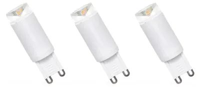 Produktbild von Spectrum G9 LED Stecklampe 2,5W 190lm 3000K Warmweiß 230V 3 Stück