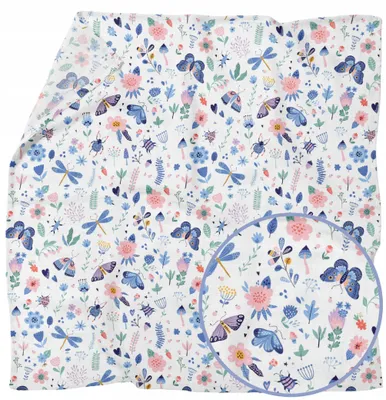 Produktbild von Musselin Mullwindeln – Wickeldecke 120 x 120 cm
