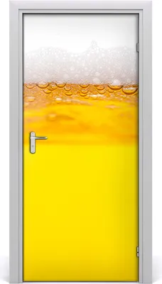Produktbild von Tulup Türaufkleber 95x205 cm Dekorative Aufkleber Selbstklebend Wasserdichte Tapete Abnehmbar Schlafzimmer Wohnzimmer Wohnkultur - Hausbier
